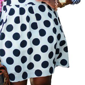 J. Crew Polka Dot Skirt w/ Pockets